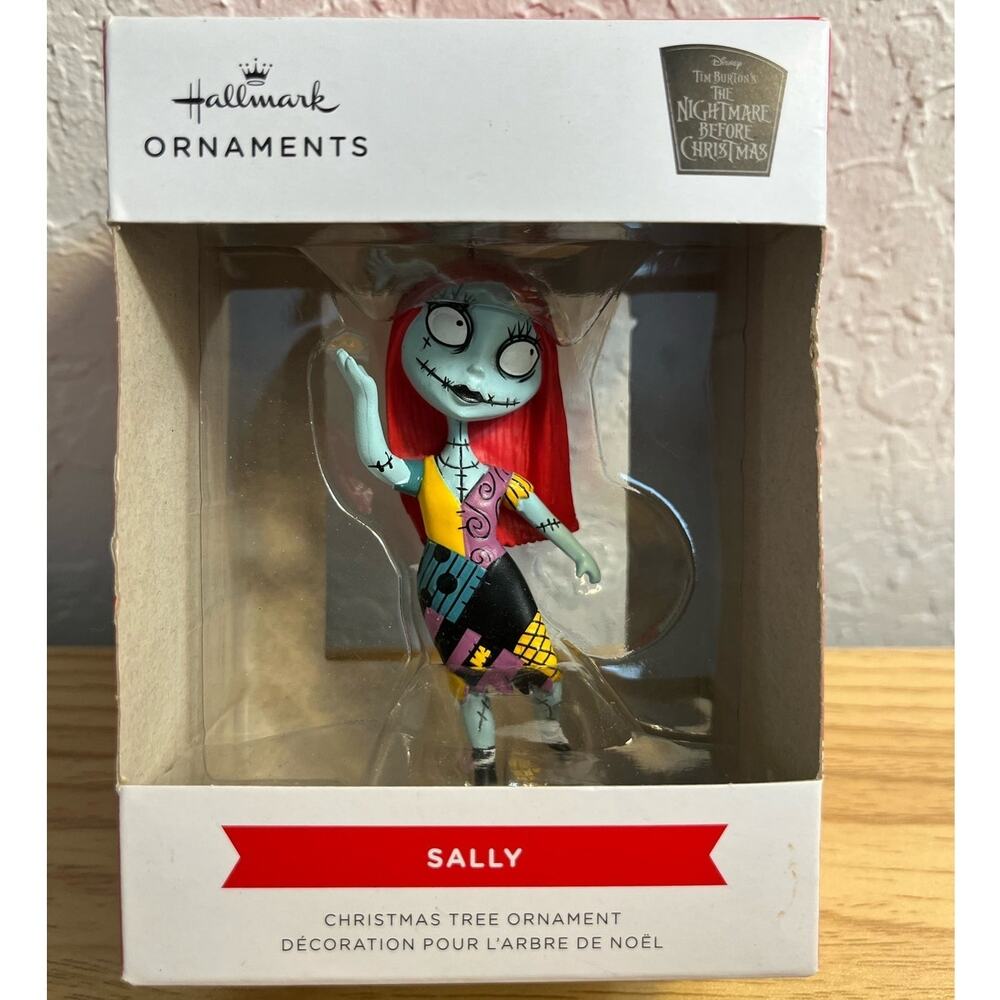 SALLY NIGHTMARE BEFORE CHRISTMAS HALLMARK Tim Burton CHRISTMAS ORNAMENT DISNEY